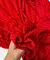 Red Minky Dot Fabric by the Yard, 60" Wide Ultra-Soft Plush Minky Fabric for Baby Blankets, Nursery Decor, Plush Toys & Sewing